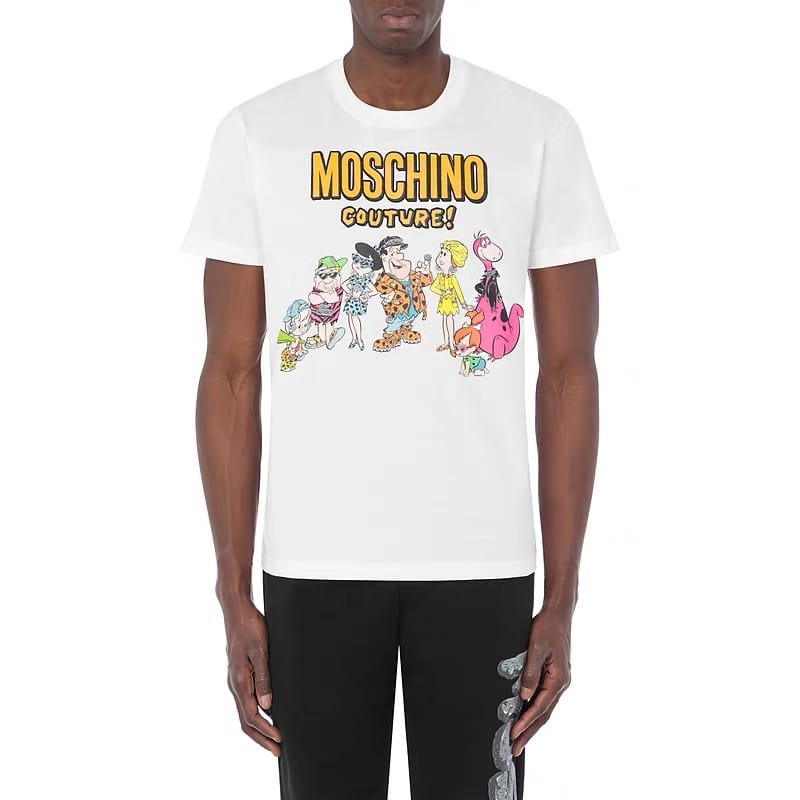 MOSCHINO COOL BEAR IMPRINT SHORT SLEEVES T-SHIRT - FASHION MYST 