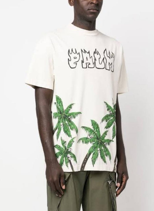 PALM ANGELS || Premium Drop Shoulder Tees For Men - FASHION MYST 