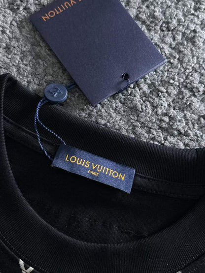 LOUIS VUITTON || LV Monogram Printed Drop Shoulder T-Shirt - FASHION MYST 