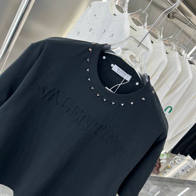 VALENTINO || VALENTINO: Drop Shoulder T-Shirt Casual Style - FASHION MYST 