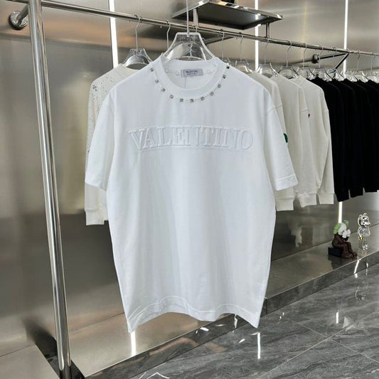 VALENTINO || VALENTINO: Drop Shoulder T-Shirt Casual Style - FASHION MYST 