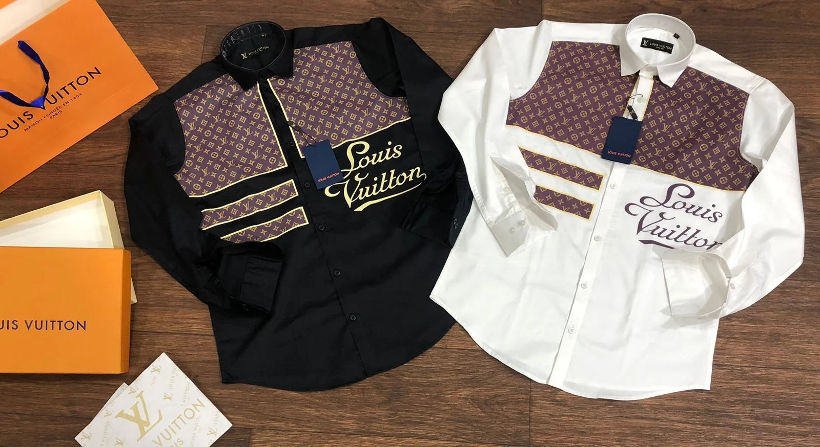 LOUIS VUITTON || Men’s LV All New Partywear Shirts - FASHION MYST 