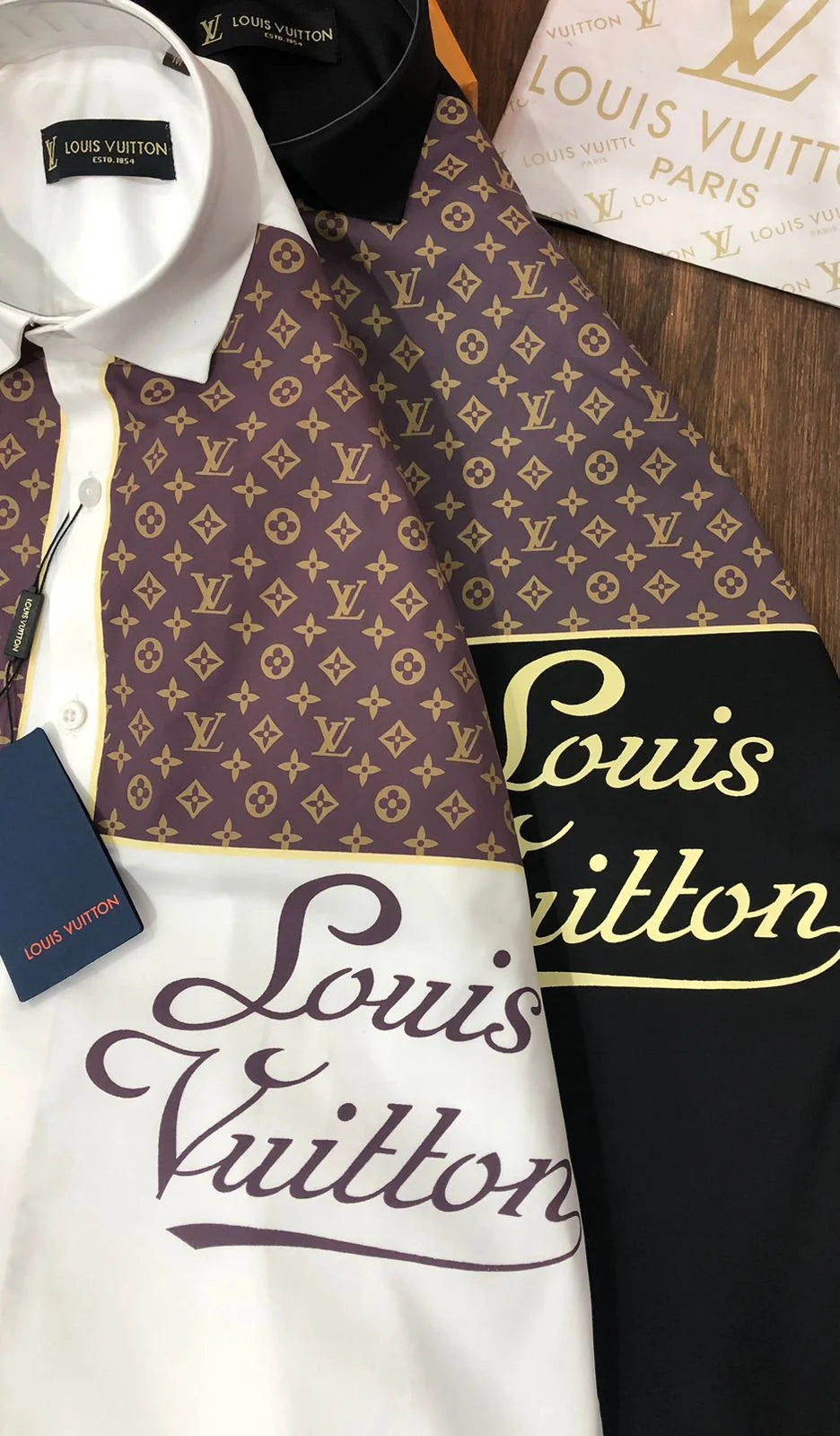 LOUIS VUITTON || Men’s LV All New Partywear Shirts - FASHION MYST 