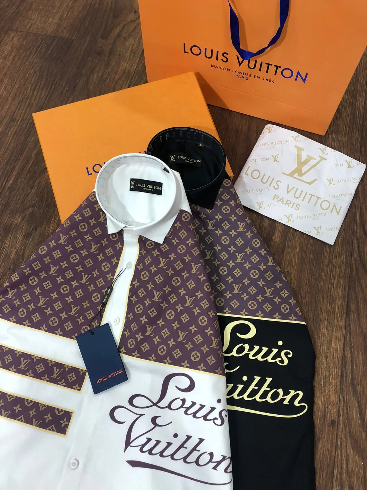 LOUIS VUITTON || Men’s LV All New Partywear Shirts - FASHION MYST 