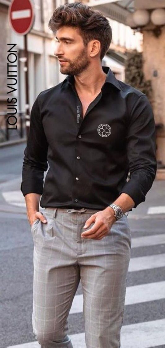 Luxury Brand Cotton Shirts For Men - FASHION MYST 