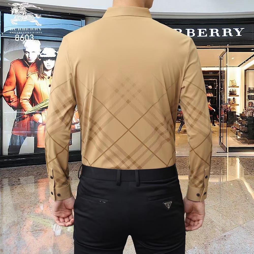 Luxury Fully Strechable Long Sleeves Shirt - FASHION MYST 