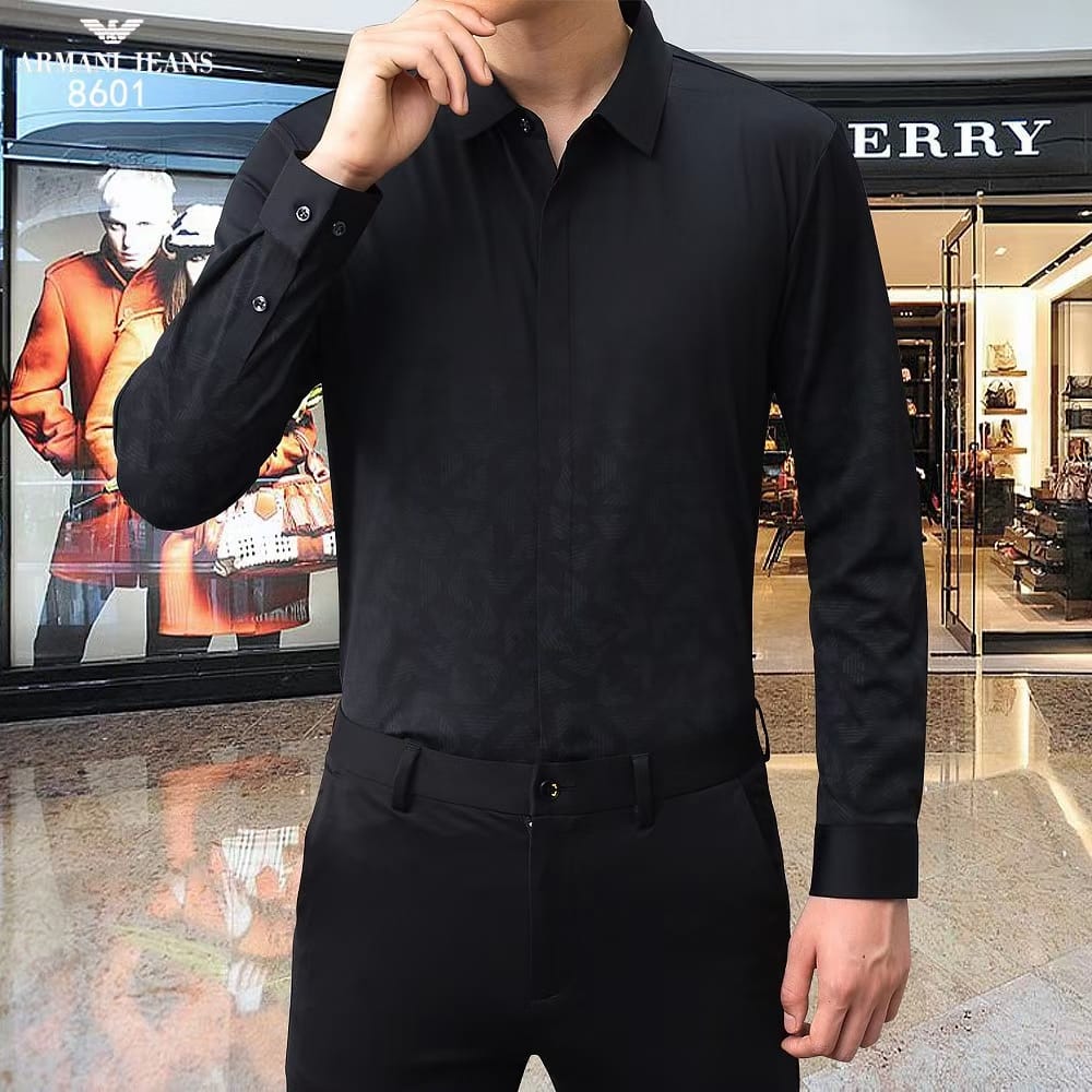 Luxury Fully Strechable Long Sleeves Shirt - FASHION MYST 