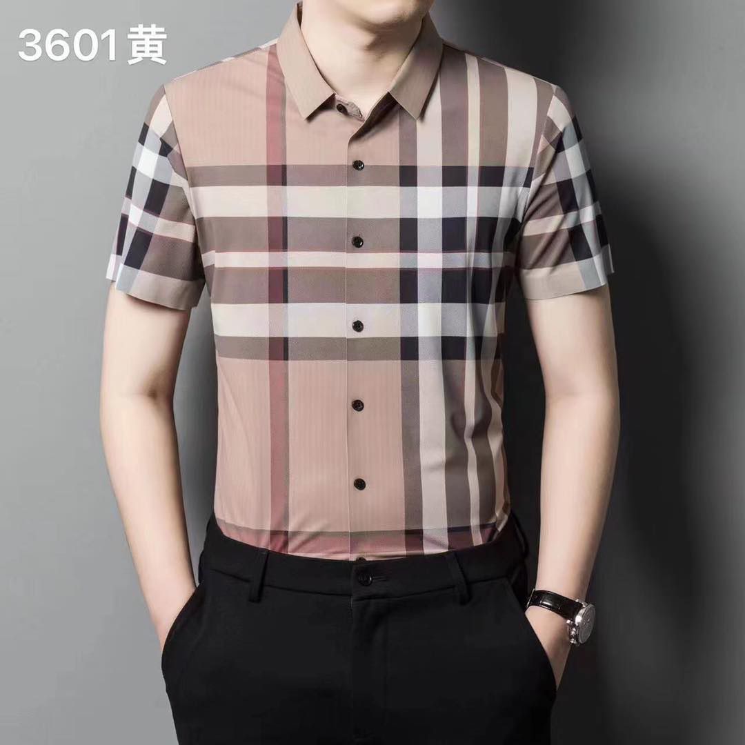 Luxury Fully Strechable Short Sleeves Shirt - FASHION MYST 