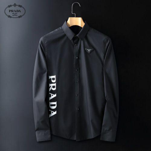 Monogram Print Full Sleeve Shirts For Men - FASHION MYST 