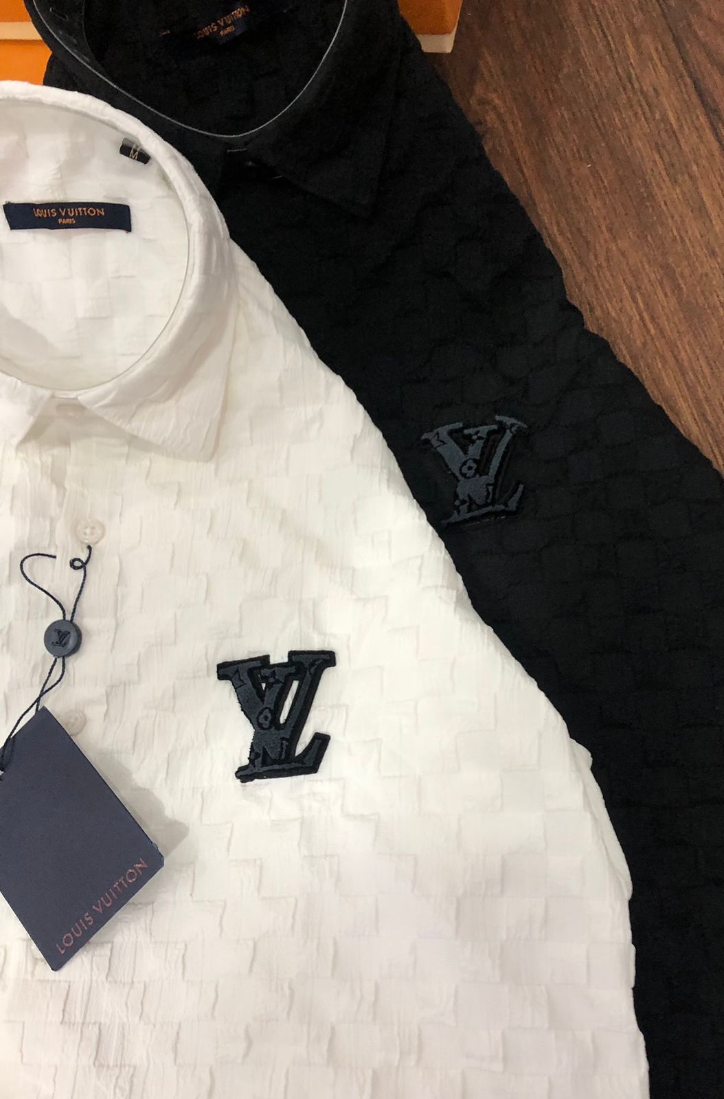 PREMIUM 3D MONOGRAM SHIRT FOR MEN - FASHION MYST 