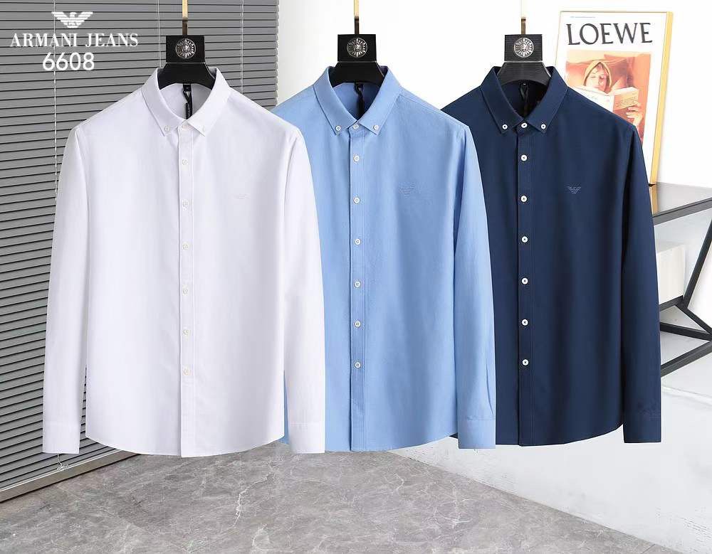 Premium Cotton Shirt With Spread Collar - FASHION MYST 