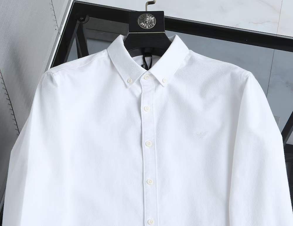 Premium Cotton Shirt With Spread Collar - FASHION MYST 