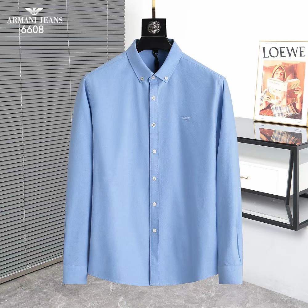 Premium Cotton Shirt With Spread Collar - FASHION MYST 