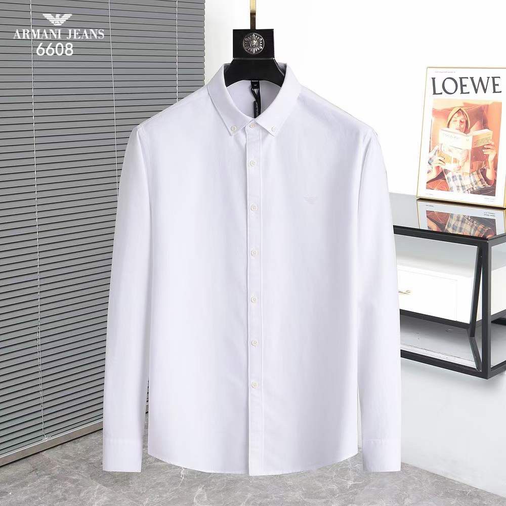 Premium Cotton Shirt With Spread Collar - FASHION MYST 