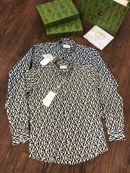 Premium Printed Cotton Shirt For Men - FASHION MYST 