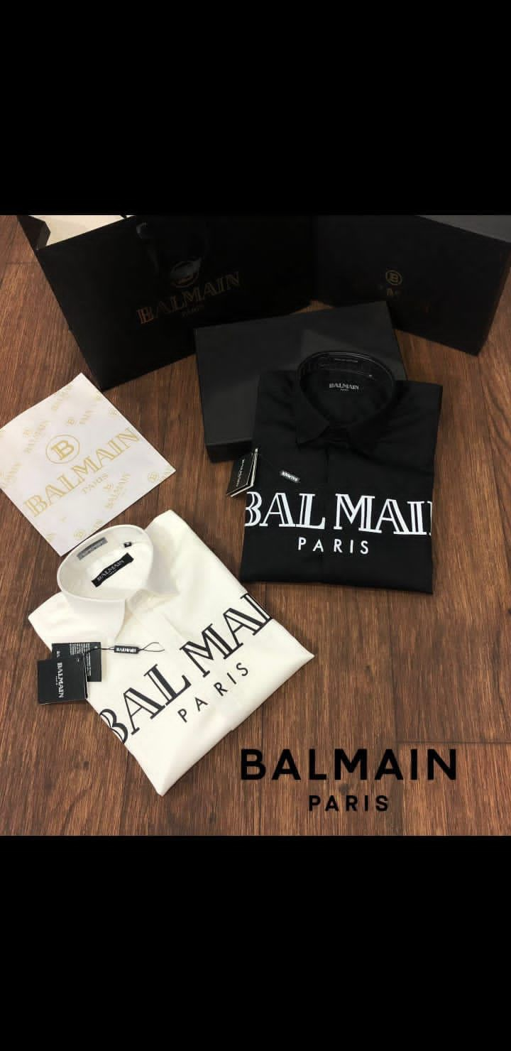 BALMAIN || Balmain Paris Logo-Print T-Shirt - FASHION MYST 