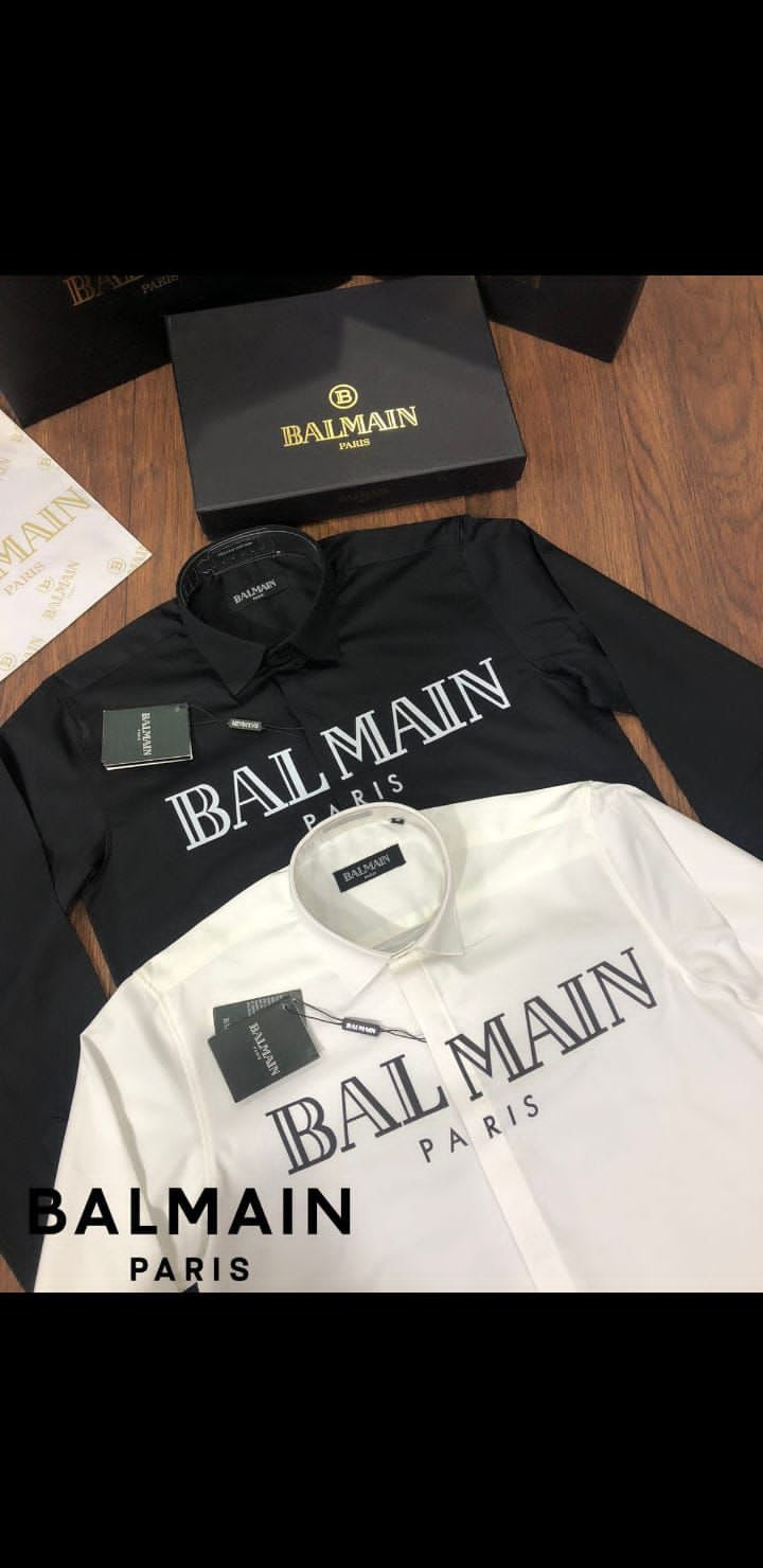 BALMAIN || Balmain Paris Logo-Print T-Shirt - FASHION MYST 