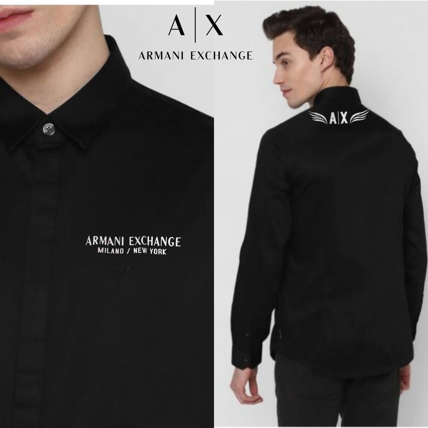 PREMIUM QUALITY A/X LOGO SHIRTS FOR MEN - FASHION MYST 