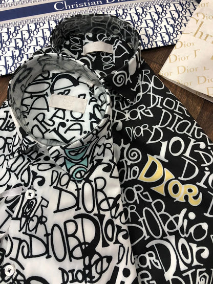 CHRISTIAN DIOR || Dior Shawn Stussy Printed Shirt Release - FASHION MYST 