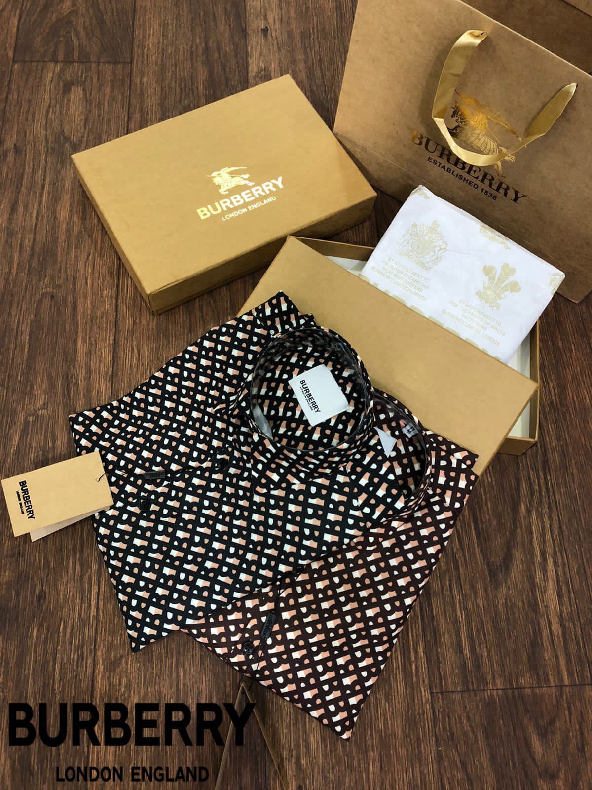 Burberry shirt tb best sale