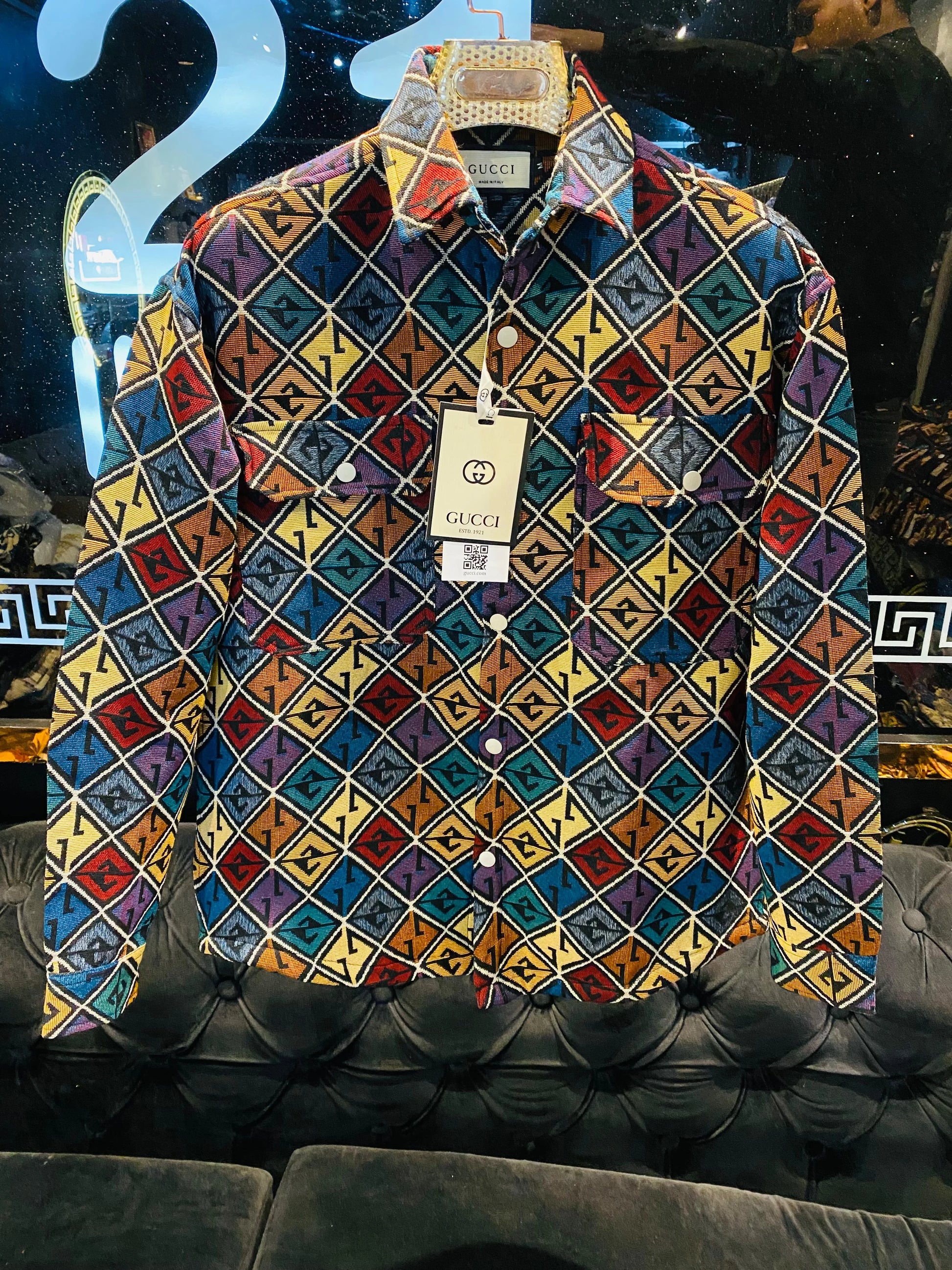 Mens gucci shirts on sale shop