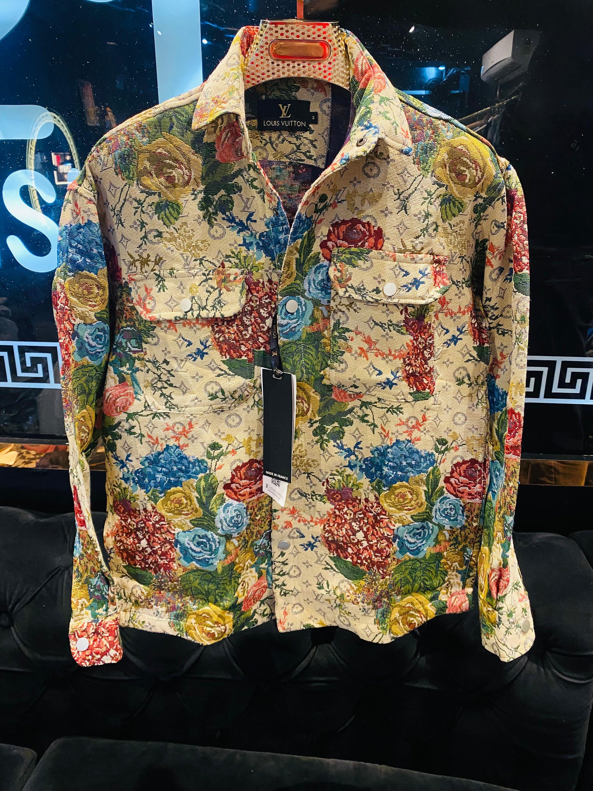 Buy Louis Vuitton Monogram Print Tich Button Shacket Shirts For Men / BEIGE – FASHION MYST Buy Louis Vuitton Monogram Print Tich Button Shacket Shirts For Men / BEIGE – FASHION MYST