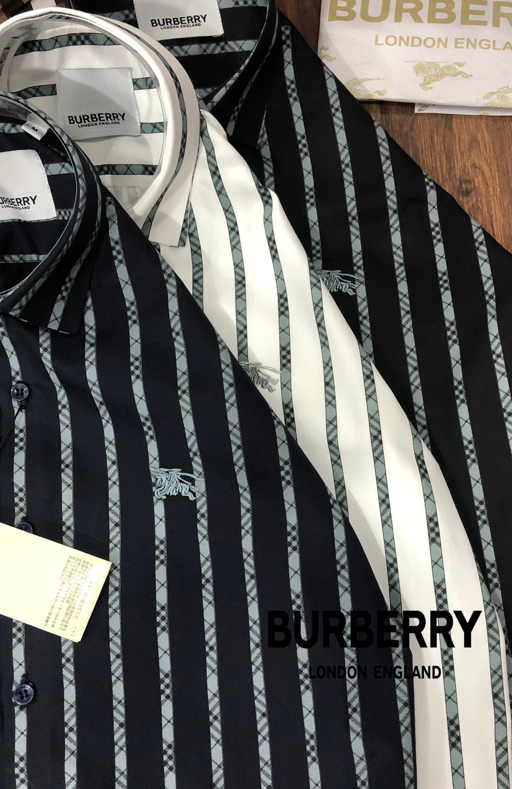 BURBERRY Premium Seasons Lining Mens Shirts FASHION MYST