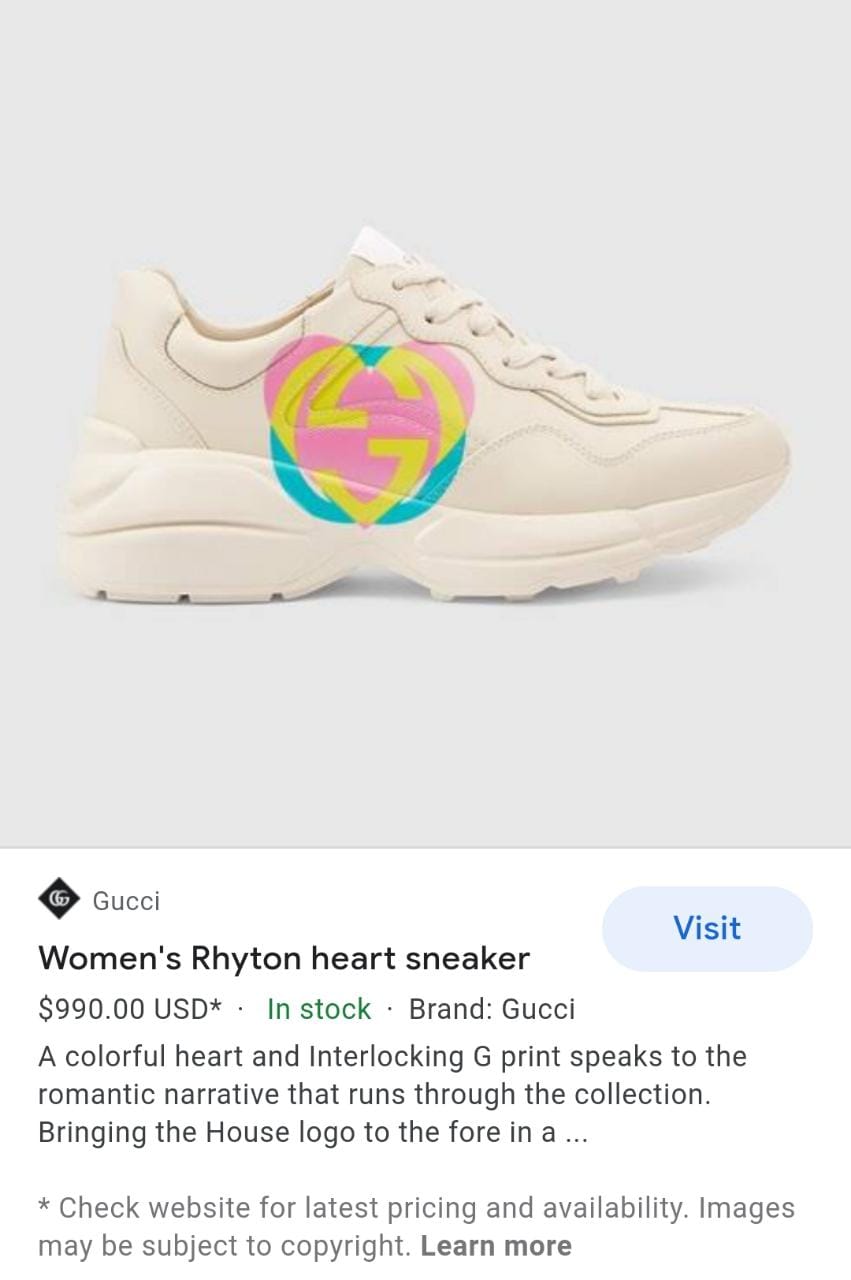 RHYTON HEART SNEAKERS - FASHION MYST 