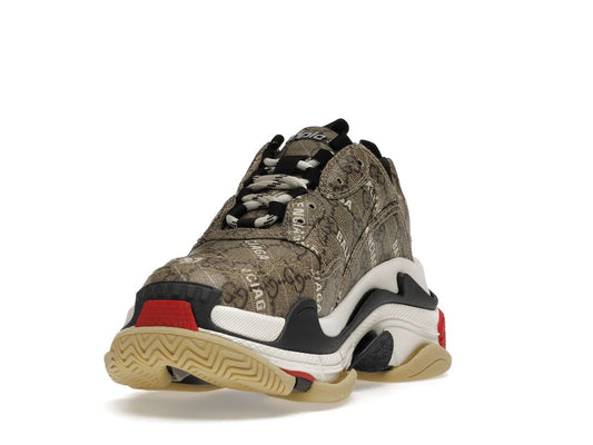 The Hacker Project Triple S Beige Sneakers - FASHION MYST 