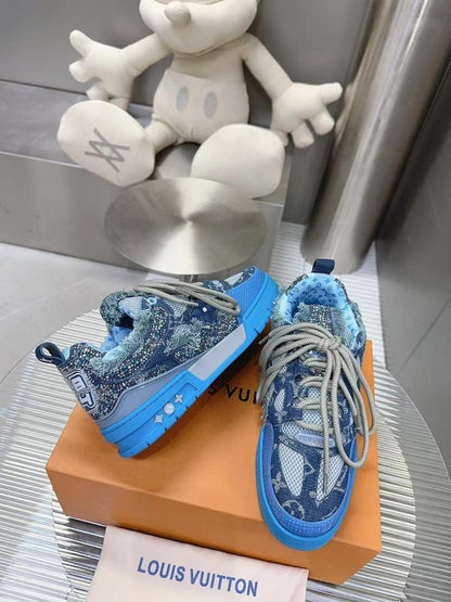 Louis Vuitton | Monogram Street Style Logo Sneakers - FASHION MYST 