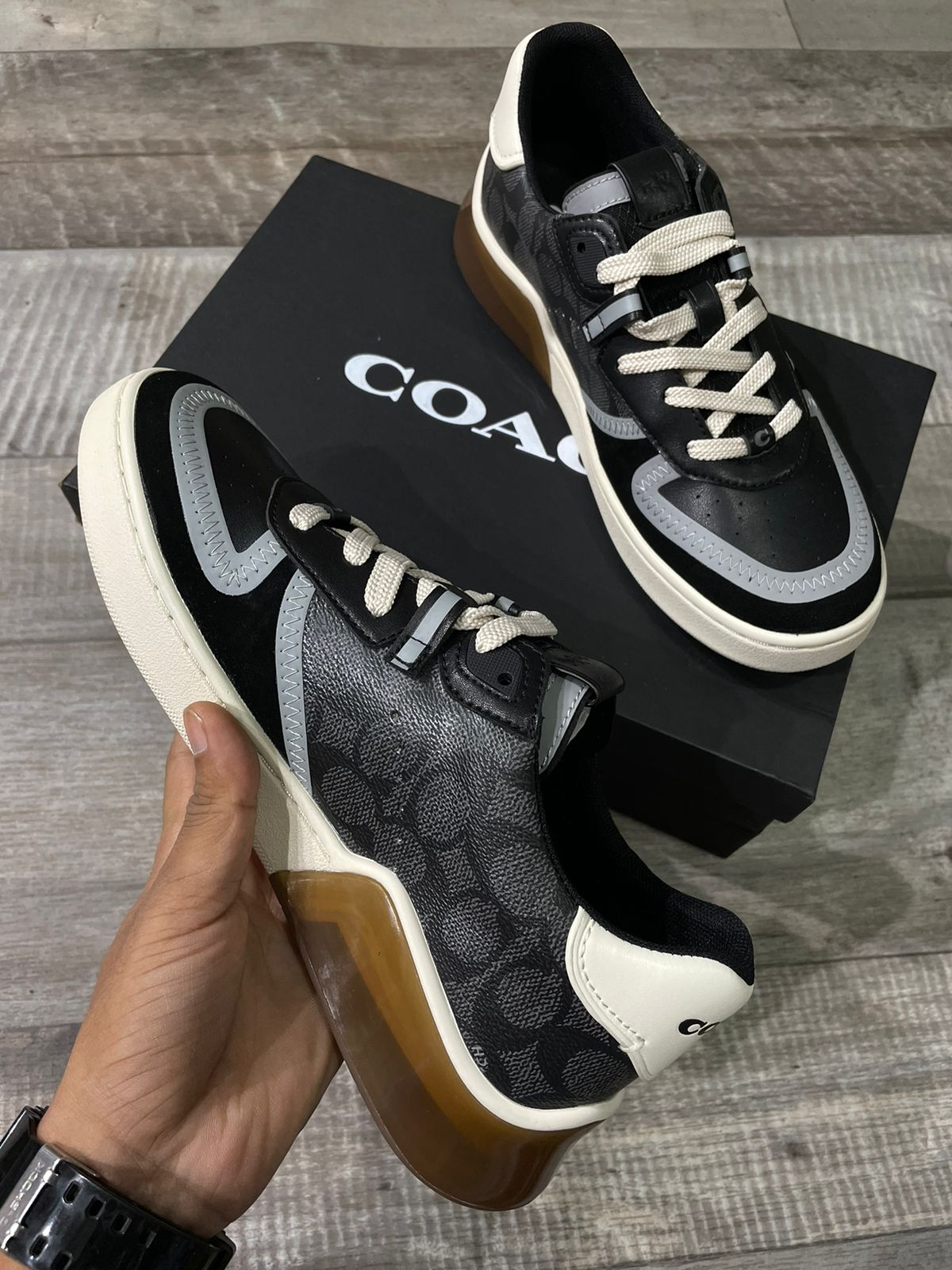 PREMIUM Citysole Court Logo Men Sneakers - FASHION MYST 