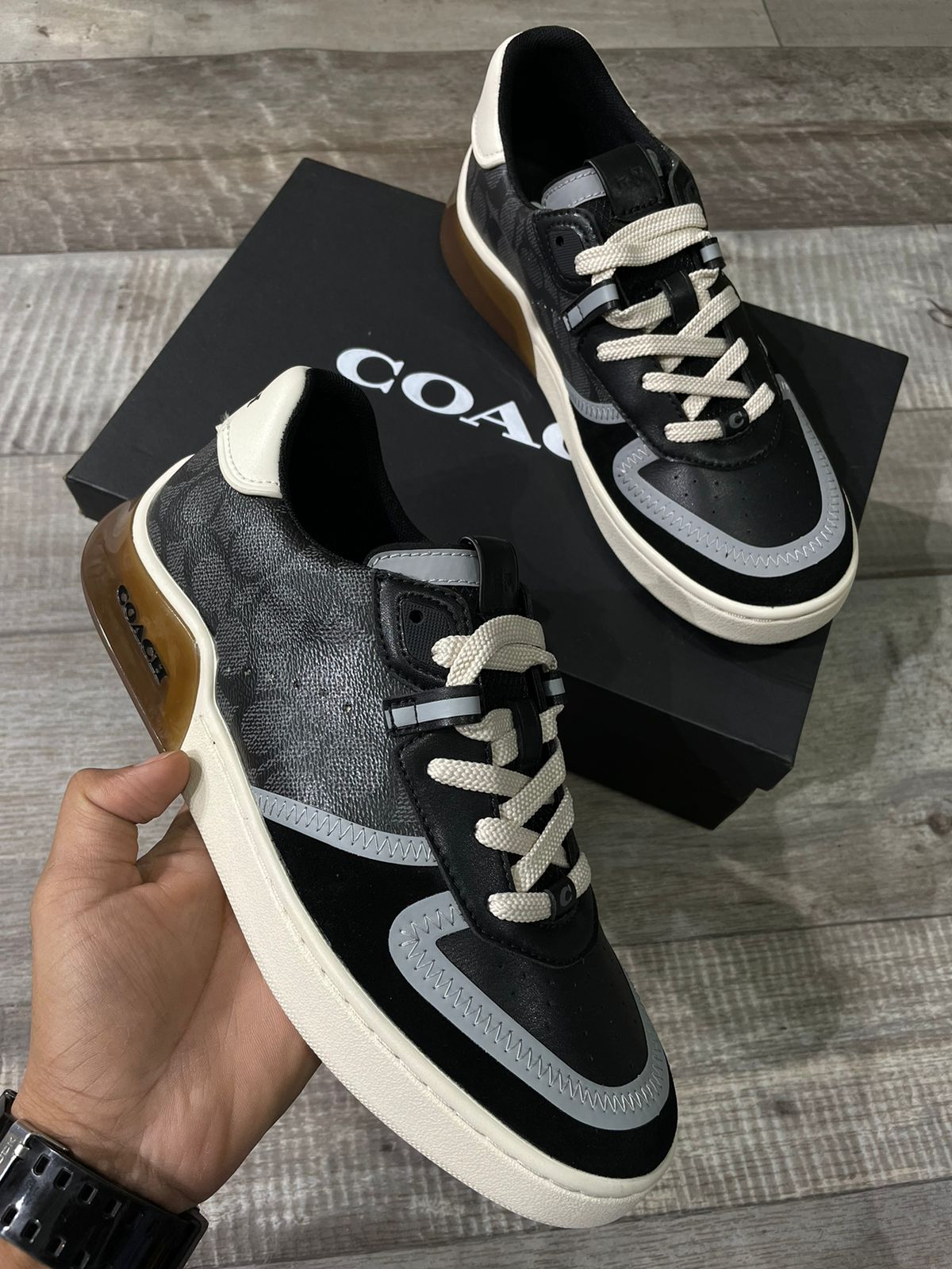 PREMIUM Citysole Court Logo Men Sneakers - FASHION MYST 