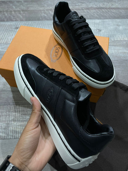 Smooth leather sneakers - FASHION MYST 