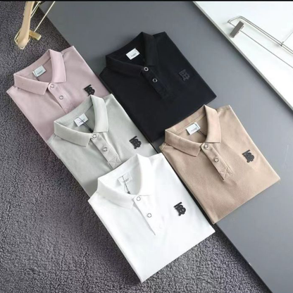 BURBERRY Tennis Fit Logo Polo T Shirt FASHION MYST