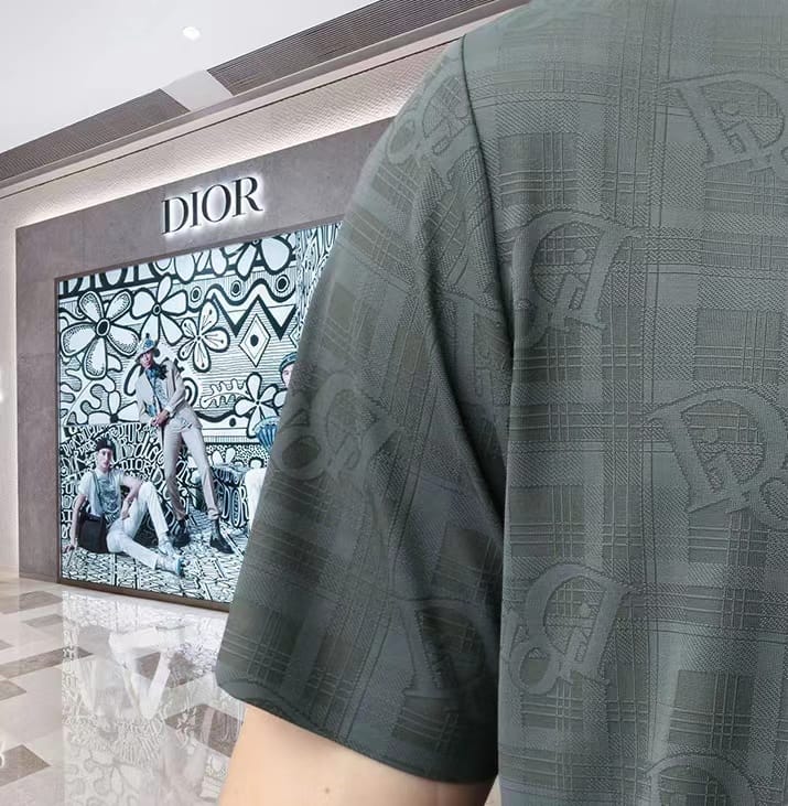 CHRISTIAN DIOR || High-End Short Sleeve Polo T-Shirt Lapel Collar - FASHION MYST 