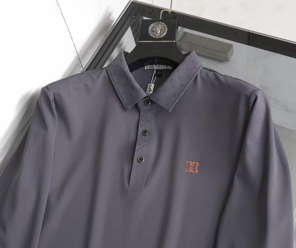 HERMES || PIQUE POLO SHIRT / LONG-SLEEVE | FASHION MYST