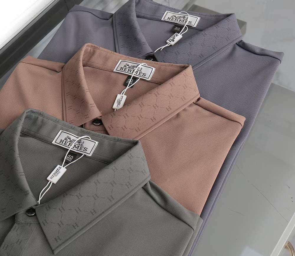 HERMES || PIQUE POLO SHIRT / LONG-SLEEVE | FASHION MYST