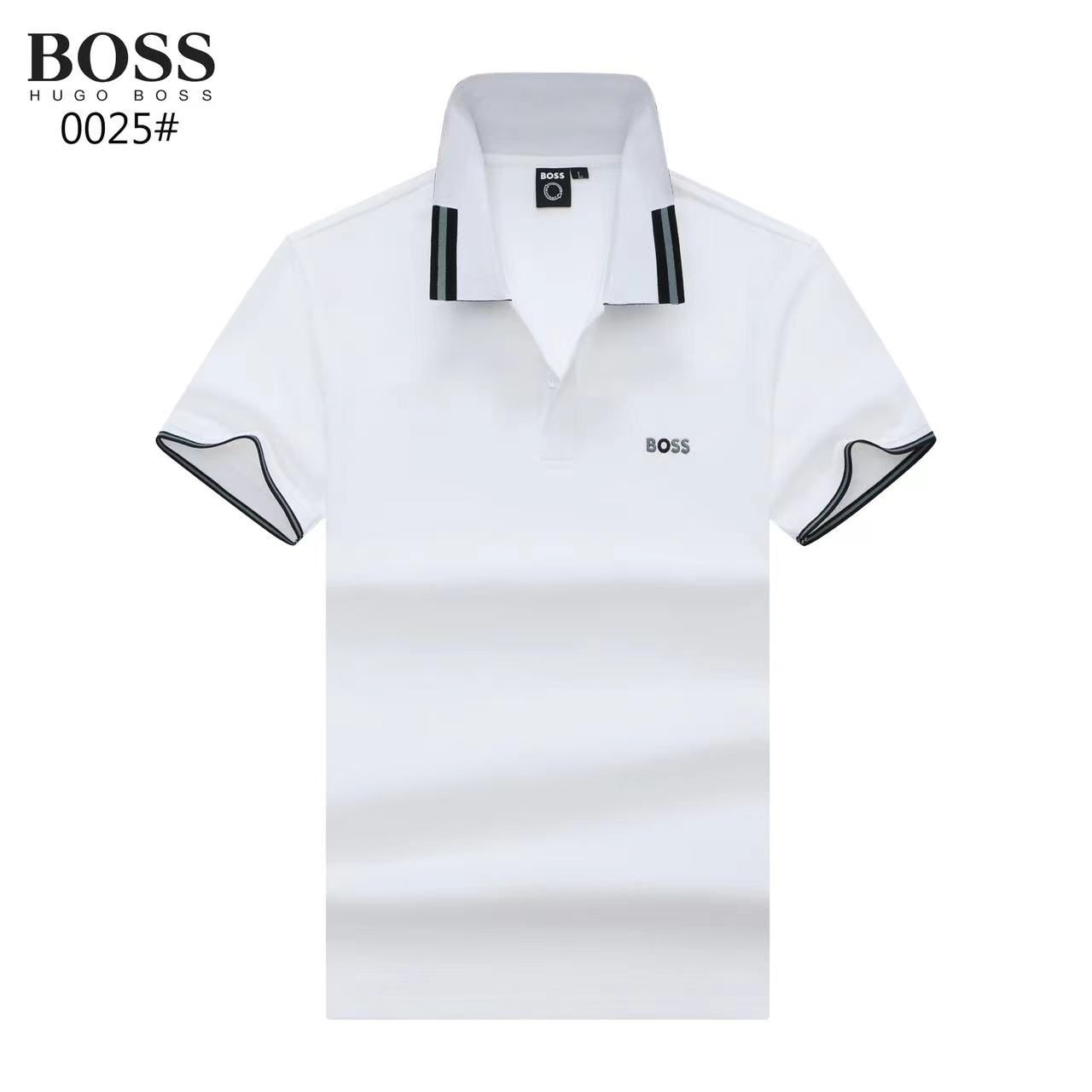 HUGO BOSS || Cotton Piqué Polo T-Shirt - FASHION MYST 