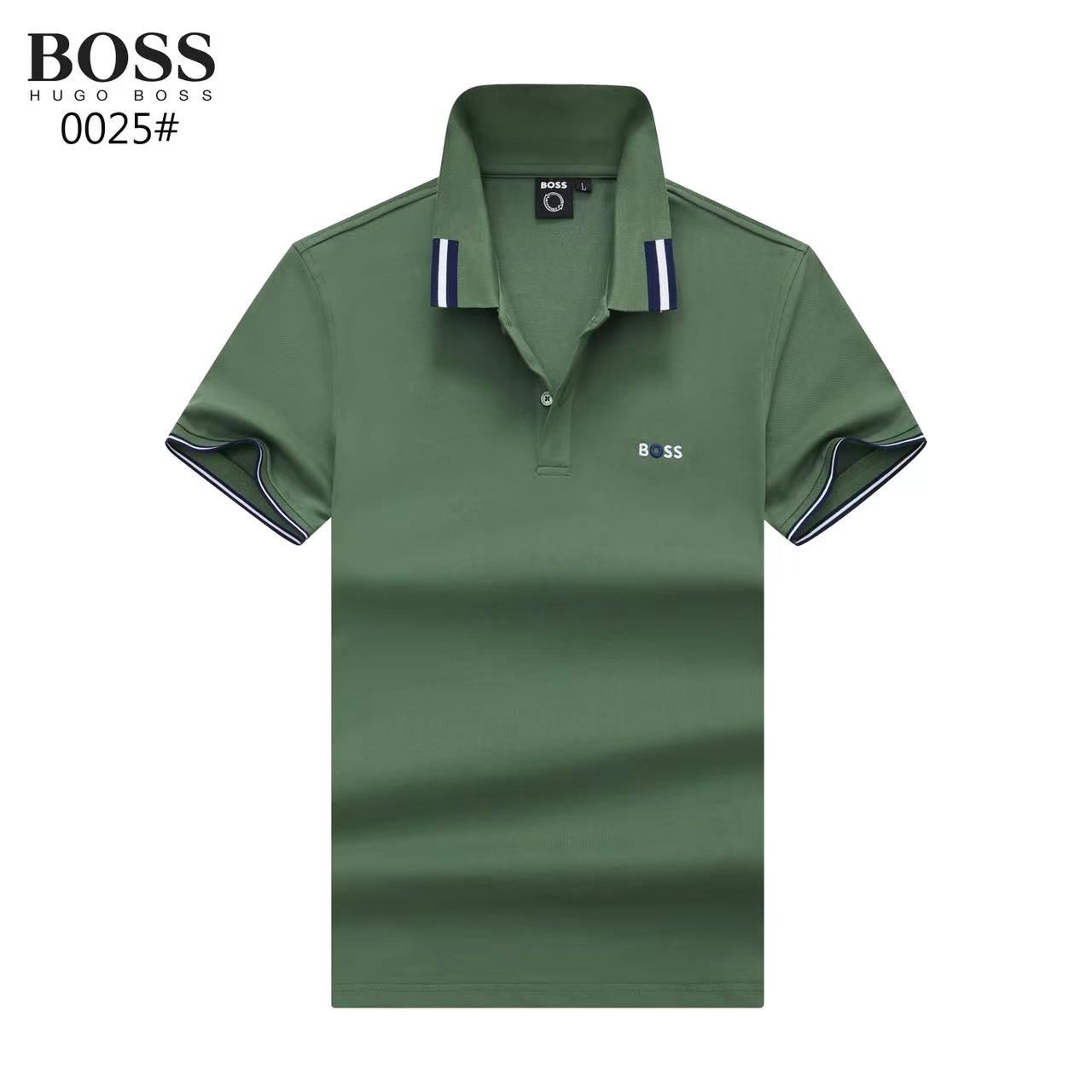 HUGO BOSS || Cotton Piqué Polo T-Shirt - FASHION MYST 