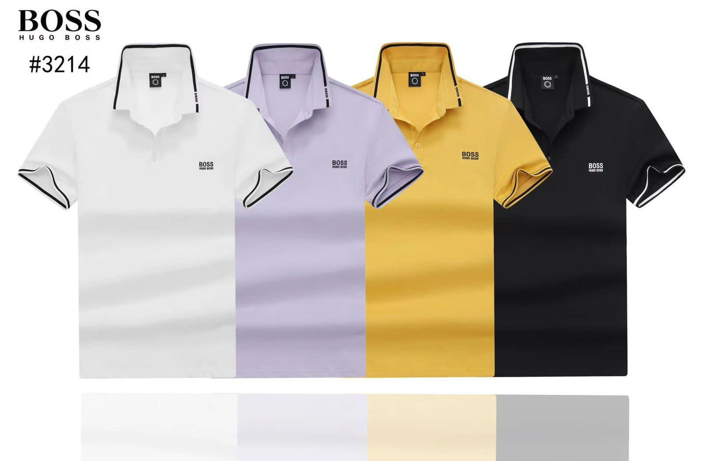 HUGO BOSS || Light Pastel Paul Polo T-Shirt For Men - FASHION MYST 
