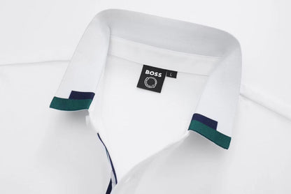 HUGO BOSS || Men Branded Polo Tees With Collar Design - FASHION MYST 