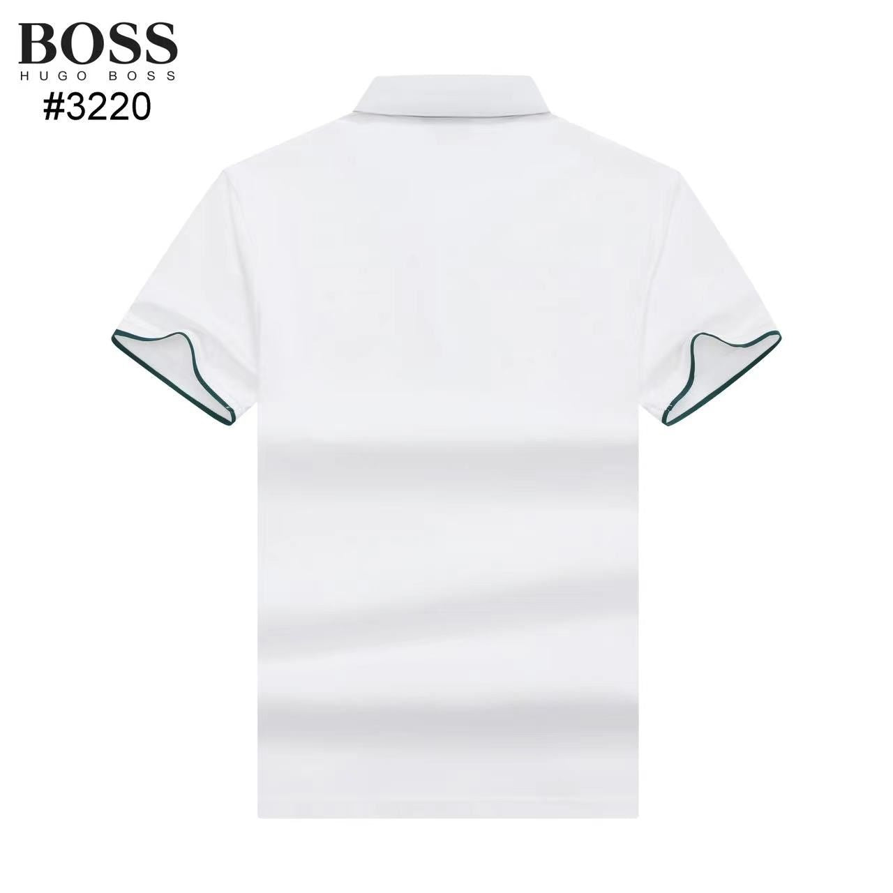 HUGO BOSS || Men Branded Polo Tees With Collar Design - FASHION MYST 