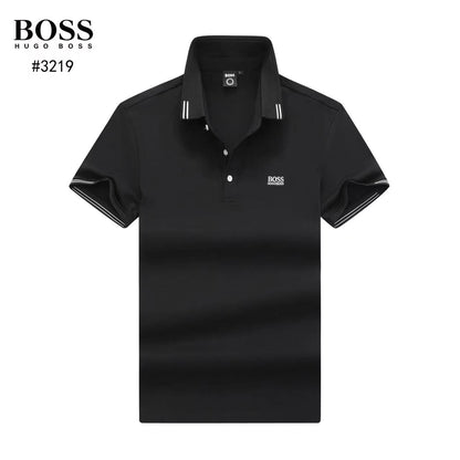 HUGO BOSS || Paddy Polo Embossed Logo T-Shirt - FASHION MYST 