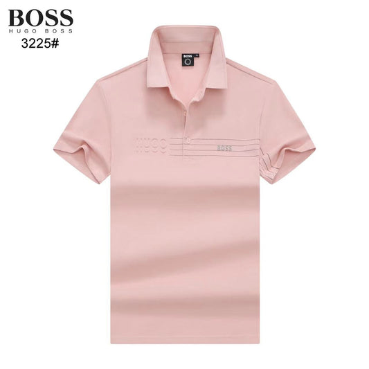 HUGO BOSS || Solid Cotton Slim Fit Men's T-Shirt For Men - FASHION MYST 