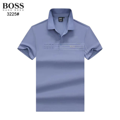 HUGO BOSS || Solid Cotton Slim Fit Men's T-Shirt For Men - FASHION MYST 