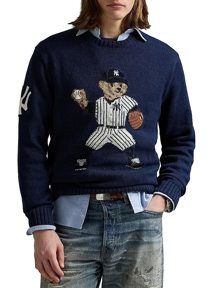POLO RALPH LAUREN || Yankees Bear Men's Jumper Pullover