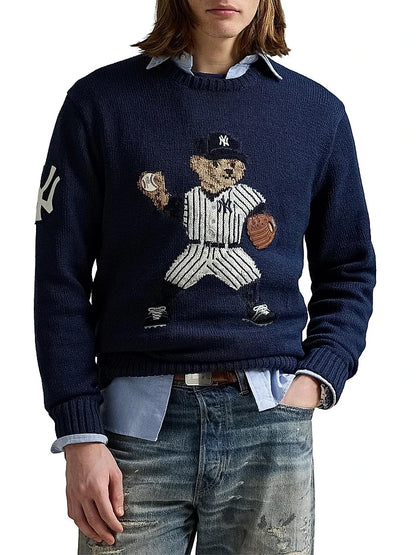 POLO RALPH LAUREN || Yankees Bear Men's Jumper Pullover