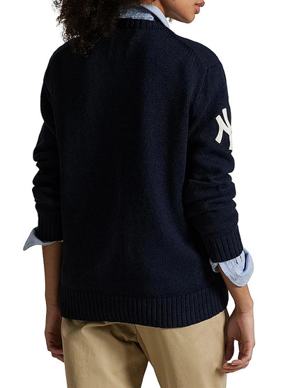 POLO RALPH LAUREN || Yankees Bear Women Jumper Pullover