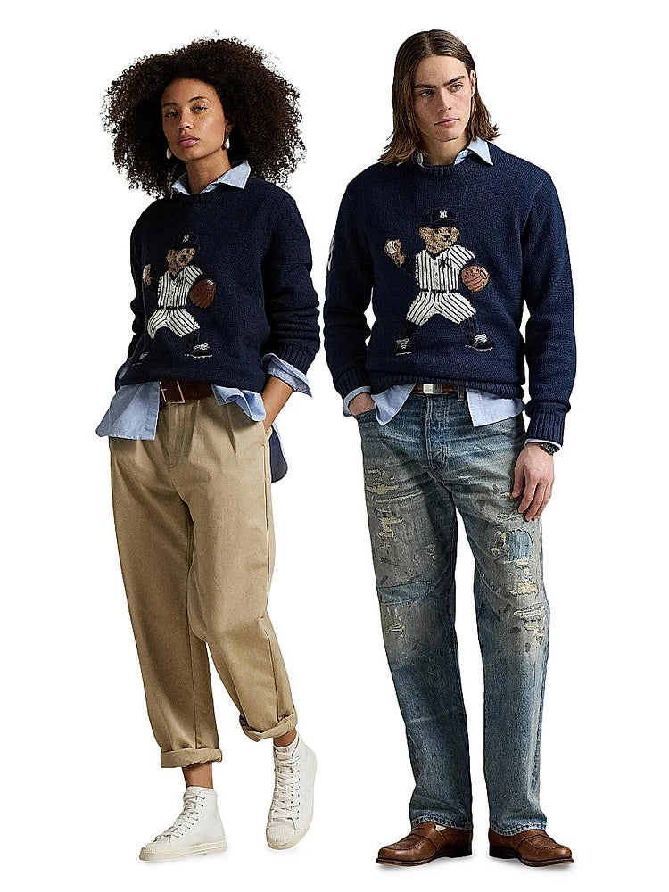 POLO RALPH LAUREN || Yankees Bear Men's Jumper Pullover