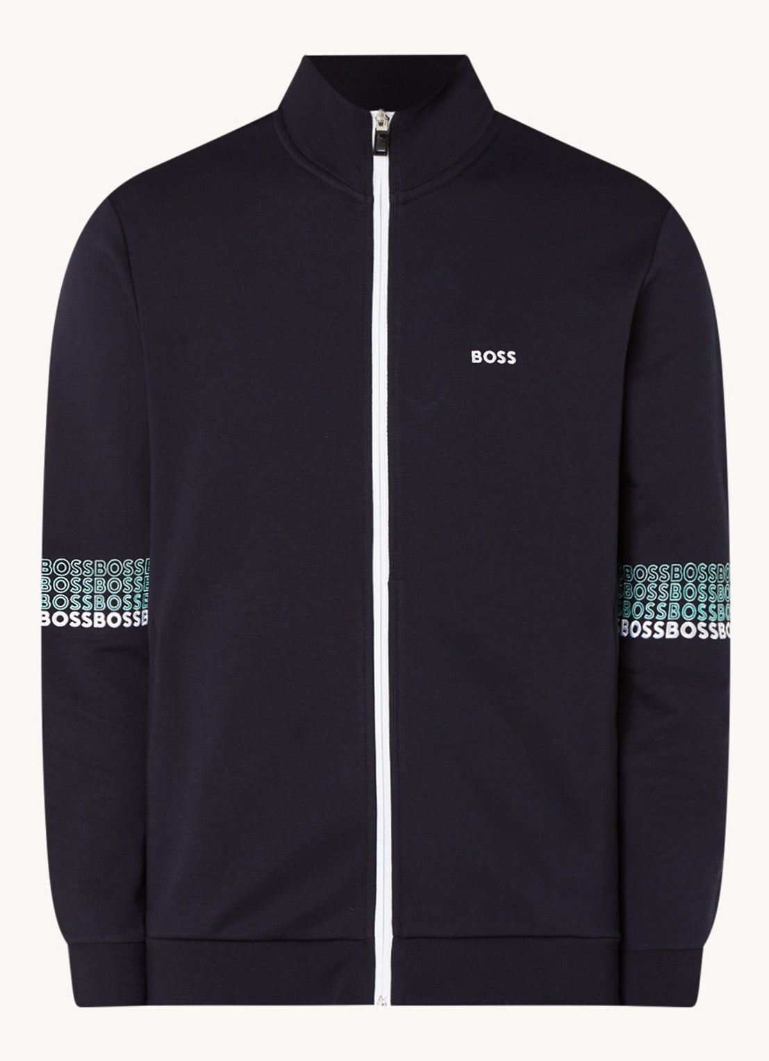 HUGO BOSS || Sweater Vest With Side Pockets And Logo Embroidery Tracksuit